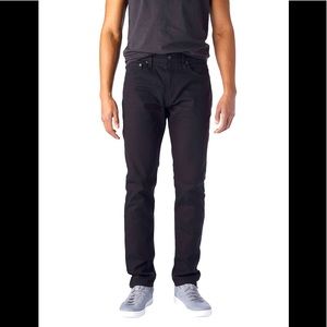 NWT Men’s Levi’s Signature Slim Fit Premium Super Flex Jeans In Black 30” X 30”